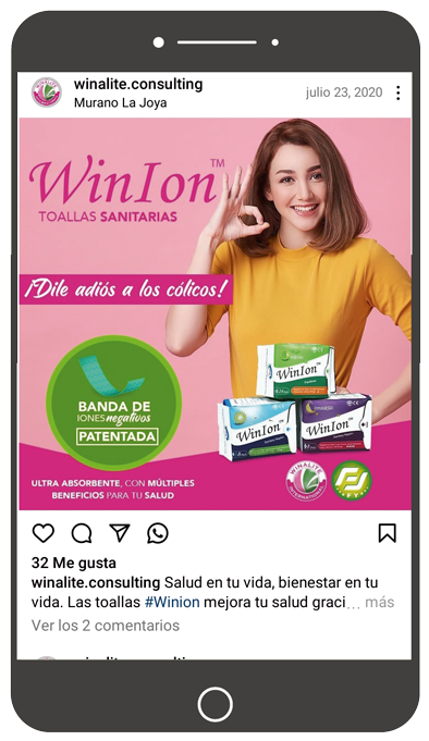 Galeria de productos Winion de Winalite