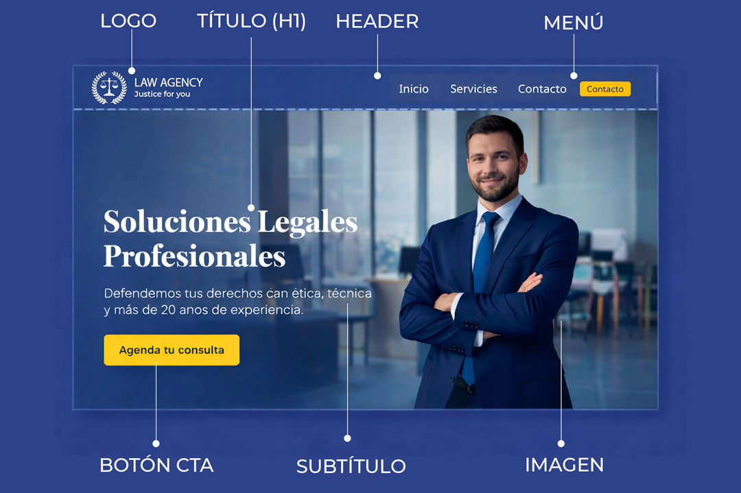 Desarrollamos landing Page a medida de tu negocio. Somos un equipo de desarrolladores con más de 20 años de experiencia en el sector